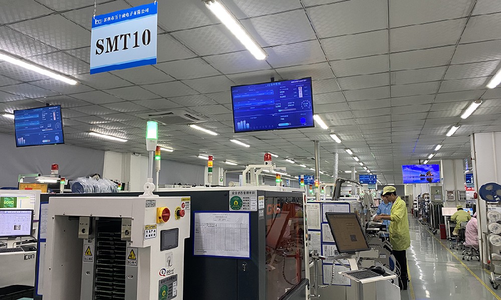 百千成SMT貼片車間圖