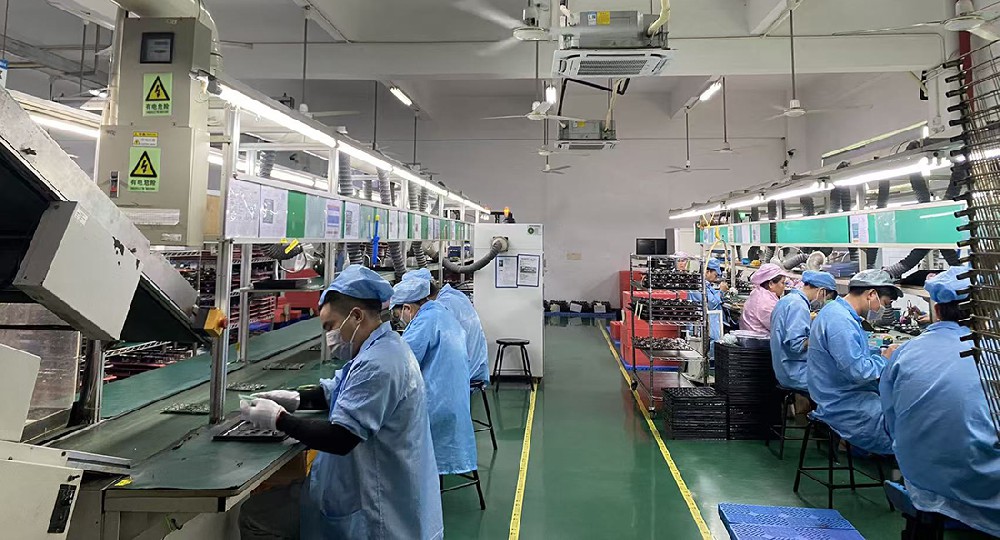 百千成電子SMT貼片加工插件線車間